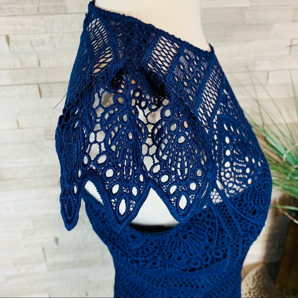 Antonio Melani NWT Navy Kelly Lace Sheath Dress - Picture 6 of 10